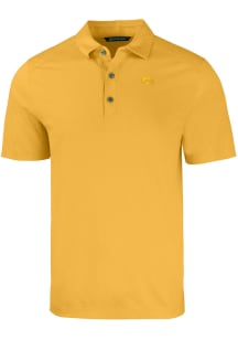 Cutter and Buck Iowa Hawkeyes Mens Gold Forge Short Sleeve Polo