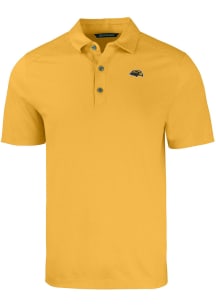 Cutter and Buck Southern Mississippi Golden Eagles Mens Gold Forge Short Sleeve Polo