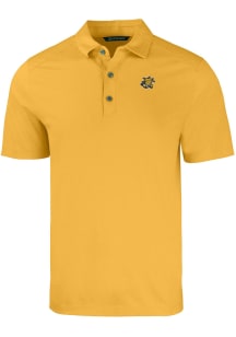 Cutter and Buck Wichita State Shockers Mens Gold Forge Short Sleeve Polo