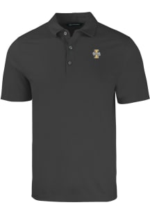 Cutter and Buck Idaho Vandals Mens Black Forge Short Sleeve Polo