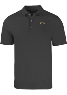 Cutter and Buck Southern Mississippi Golden Eagles Mens Black Forge Short Sleeve Polo