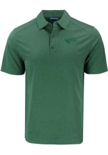 Cutter and Buck North Texas Mean Green Mens Green Forge Short Sleeve Polo