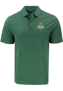 Cutter and Buck UNCW Seahawks Mens Green Forge Short Sleeve Polo