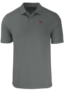 Cutter and Buck Boston College Eagles Mens Grey Forge Short Sleeve Polo