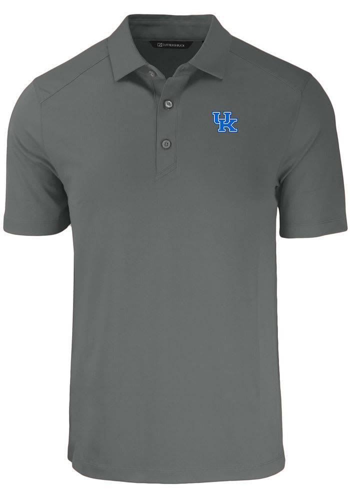 Cutter and Buck Kentucky Wildcats Mens Forge Short Sleeve Polo