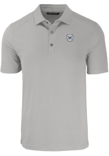 Cutter and Buck Butler Bulldogs Mens Grey Forge Short Sleeve Polo
