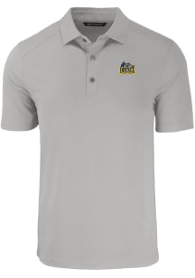 Cutter and Buck Drexel Dragons Mens Grey Forge Recycled Short Sleeve Polo