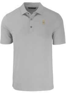 Cutter and Buck Idaho Vandals Mens Grey Forge Short Sleeve Polo