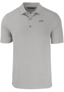 Cutter and Buck James Madison Dukes Mens Grey Forge Short Sleeve Polo