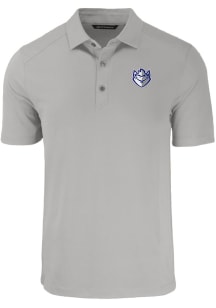 Cutter and Buck Saint Louis Billikens Mens Grey Forge Short Sleeve Polo