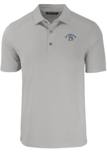 Cutter and Buck San Jose State Spartans Mens Grey Forge Short Sleeve Polo