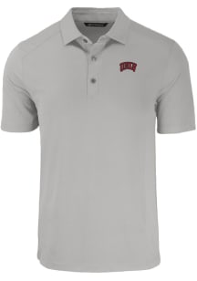 Cutter and Buck UNLV Runnin Rebels Mens Grey Forge Short Sleeve Polo