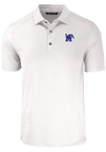 Cutter and Buck Memphis Tigers Mens White Forge Short Sleeve Polo