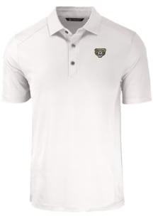 Cutter and Buck Oakland University Golden Grizzlies Mens White Forge Short Sleeve Polo