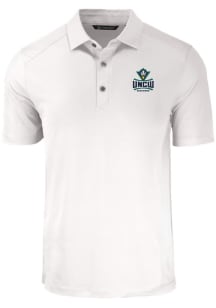 Cutter and Buck UNCW Seahawks Mens White Forge Short Sleeve Polo