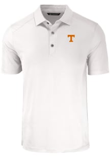 Cutter and Buck Tennessee Volunteers Mens White Forge Short Sleeve Polo