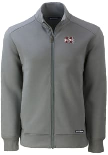Cutter and Buck Mississippi State Bulldogs Mens Grey Roam Light Weight Jacket