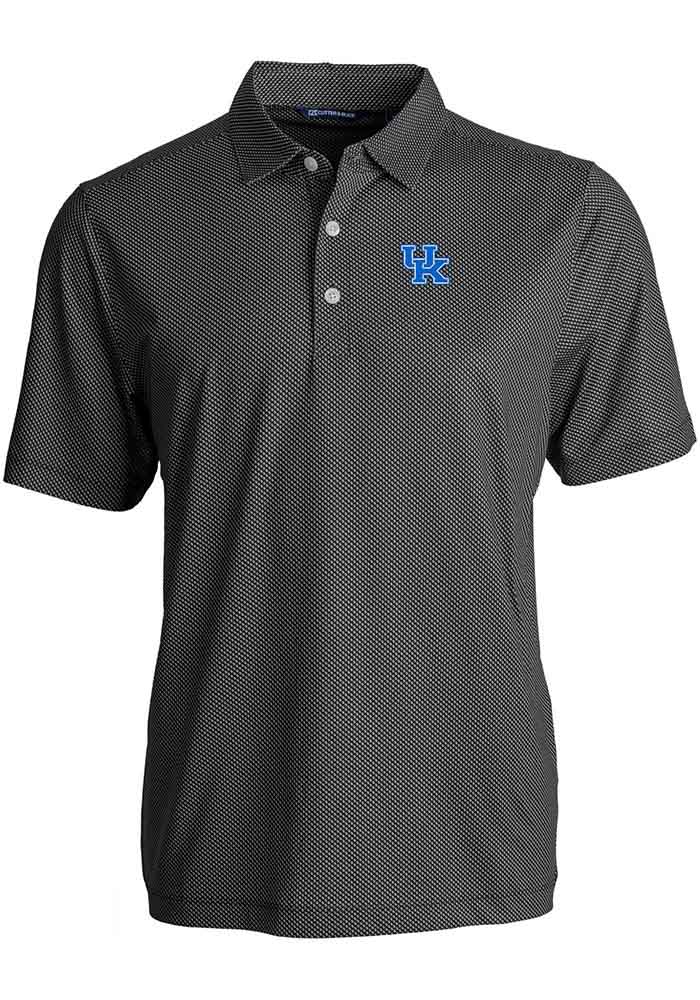 Cutter and Buck Kentucky Wildcats Mens Pike Symmetry Short Sleeve Polo