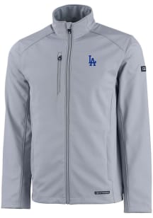 Cutter and Buck Los Angeles Dodgers Mens Charcoal Evoke Light Weight Jacket