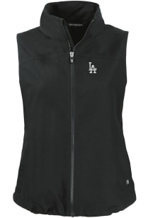 Cutter and Buck Los Angeles Dodgers Womens Black Charter Vest