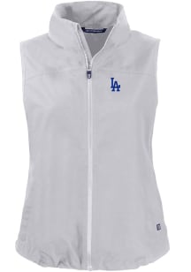 Cutter and Buck Los Angeles Dodgers Womens Grey Charter Vest