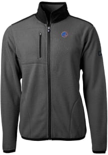 Cutter and Buck Boise State Broncos Mens Grey Cascade Sherpa Light Weight Jacket