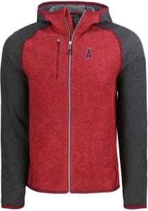 Cutter and Buck Los Angeles Angels Mens Red Mainsail Light Weight Jacket