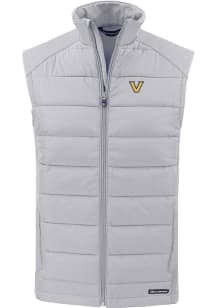 Cutter and Buck Vanderbilt Commodores Mens Charcoal Evoke Sleeveless Jacket