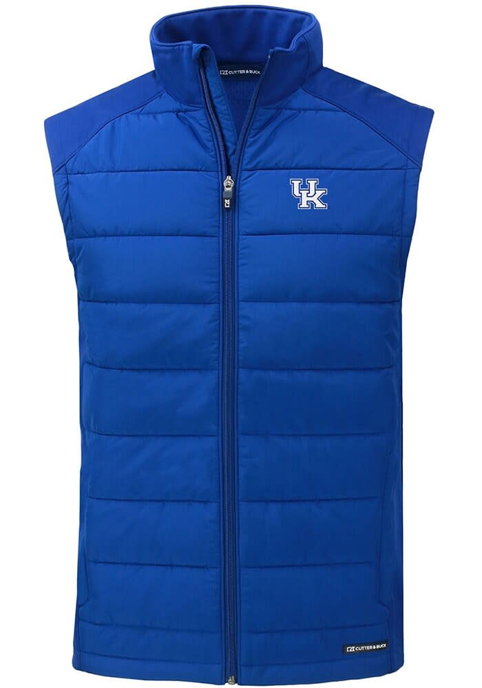 Cutter and Buck Kentucky Wildcats Mens Evoke Sleeveless Jacket