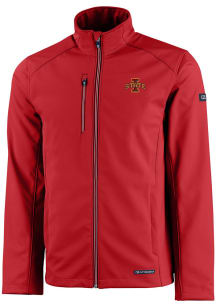 Cutter and Buck Iowa State Cyclones Mens Red Evoke Light Weight Jacket