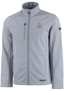 Cutter and Buck Appalachian State Mountaineers Mens Charcoal Evoke Light Weight Jacket