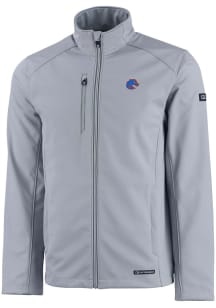 Cutter and Buck Boise State Broncos Mens Grey Evoke Light Weight Jacket