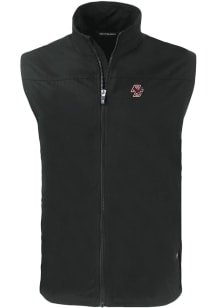 Cutter and Buck Boston College Eagles Mens Black Charter Sleeveless Jacket