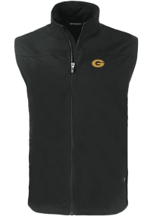 Cutter and Buck Grambling State Tigers Mens Black Charter Sleeveless Jacket