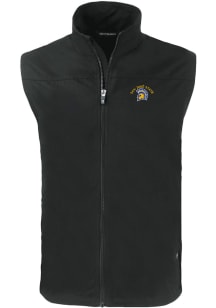 Cutter and Buck San Jose State Spartans Mens Black Charter Sleeveless Jacket