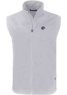 Cutter and Buck Boise State Broncos Mens Grey Charter Sleeveless Jacket