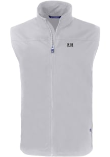 Cutter and Buck Jackson State Tigers Mens Grey Charter Sleeveless Jacket