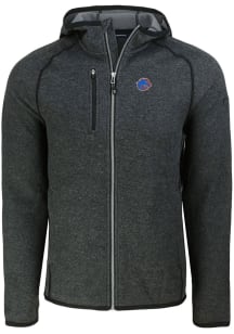 Cutter and Buck Boise State Broncos Mens Charcoal Mainsail Light Weight Jacket