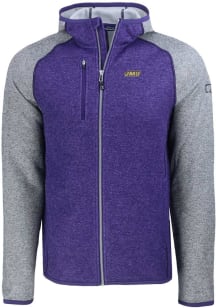 Cutter and Buck James Madison Dukes Mens Purple Mainsail Light Weight Jacket