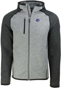 Cutter and Buck Boise State Broncos Mens Grey Mainsail Light Weight Jacket