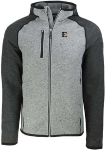 Cutter and Buck East Tennesse State Buccaneers Mens Grey Mainsail Light Weight Jacket