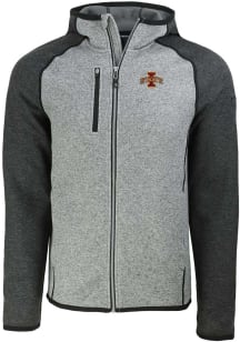 Cutter and Buck Iowa State Cyclones Mens Grey Mainsail Light Weight Jacket