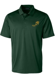 Cutter and Buck North Dakota State Bison Green Prospect Vintage Big and Tall Polo