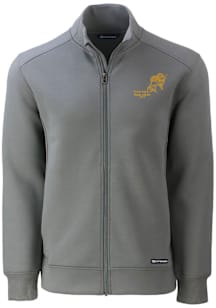 Cutter and Buck North Dakota State Bison Mens Grey Roam Vintage Light Weight Jacket