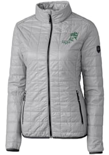 Cutter and Buck North Dakota State Bison Womens Grey Rainier PrimaLoft Vintage Filled Jacket