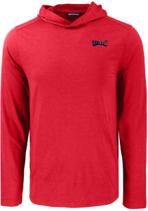Cutter and Buck Philadelphia Eagles Mens Cardinal Americana Coastline Eco Long Sleeve Hoodie