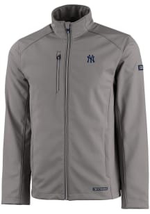 Cutter and Buck New York Yankees Mens Grey Evoke Light Weight Jacket