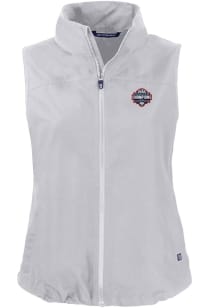 Cutter and Buck UConn Huskies Womens Grey 2024 Mens Basketball Champions Charter Vest