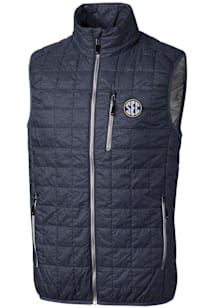 Cutter and Buck SEC Big and Tall Anthracite Rainier PrimaLoft Mens Vest