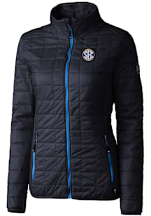 Cutter and Buck SEC Womens Navy Blue Rainier PrimaLoft Filled Jacket